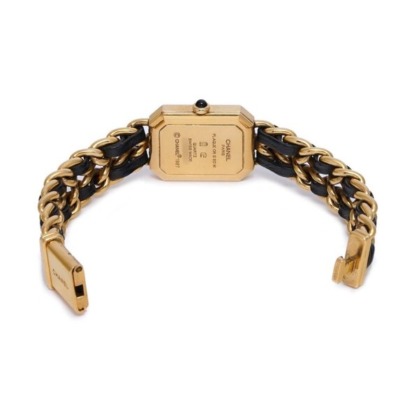 CHANEL Premiere M size H0001 Black/Noir Ladies Watches quartz Used Ginzo - Picture 5 of 5